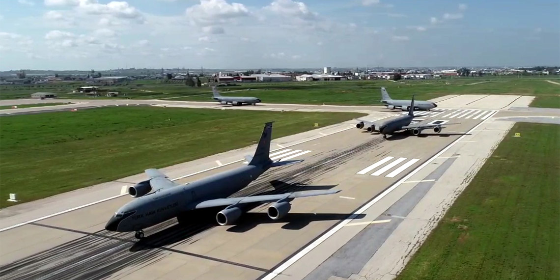 Hava Kuvvetleri uçakları NATO Zirvesi güvenliğinde görevlendirildi