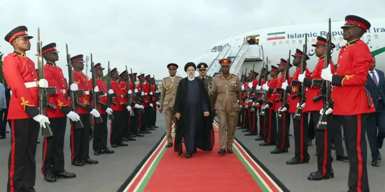 İran devlet başkanı i̇brahim reisi kenya'da
