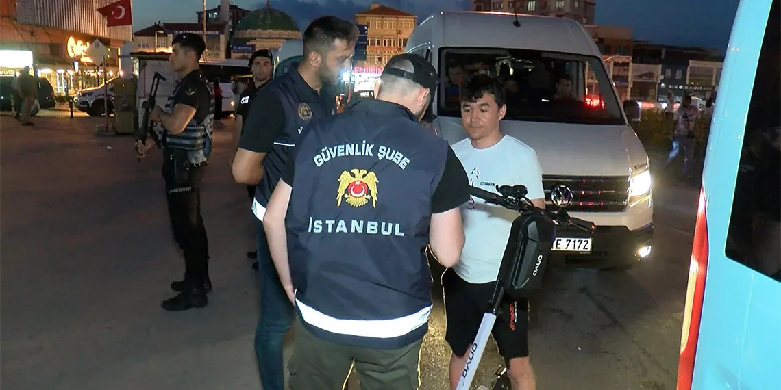 İstanbul genelinde kaçak göçmen denetimi