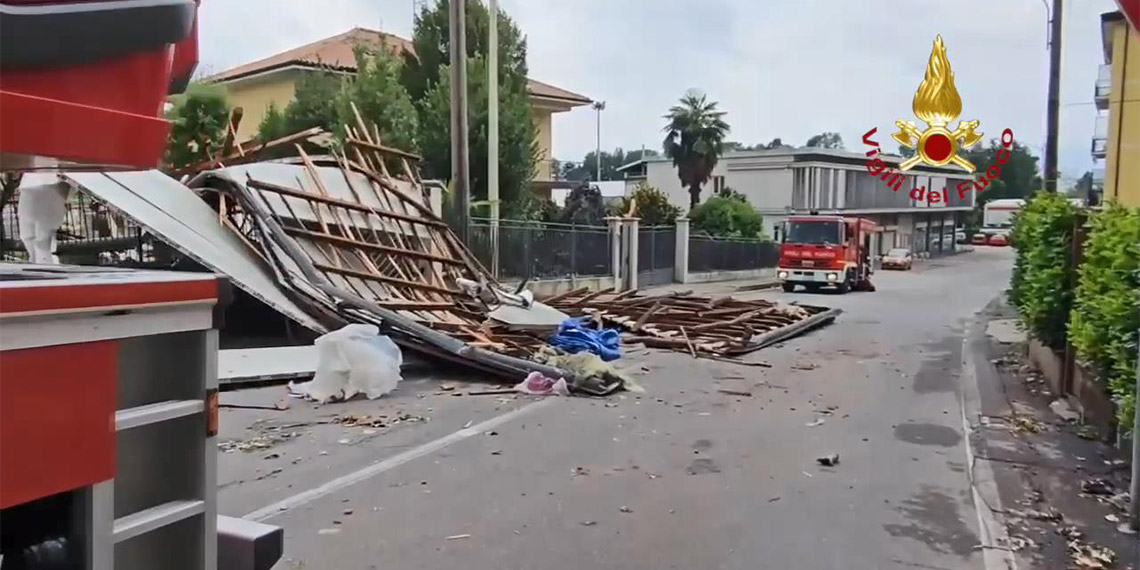 İtalya'da fırtına; 1 ölü