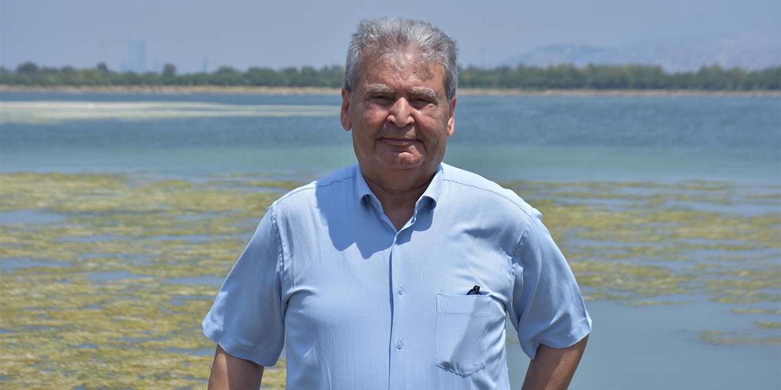 Çakalburnu Lagünü deniz maruluyla kaplandı