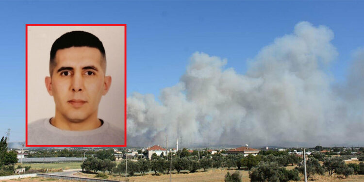 Yangında yaralanan orman işçisi yaşamını yitirdi