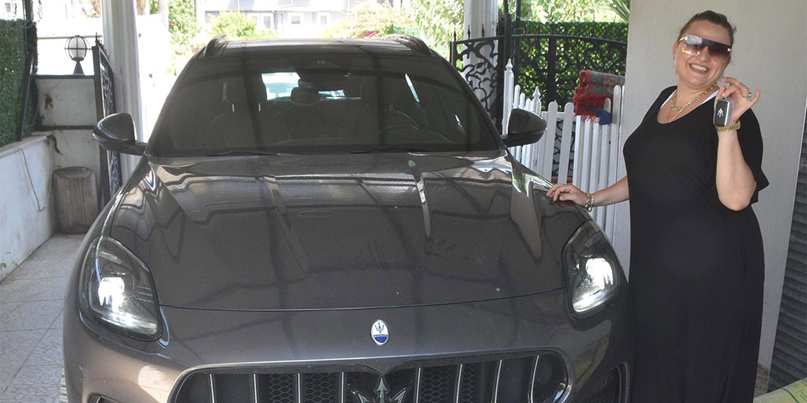 Maserati'li polisin eşi konuştu