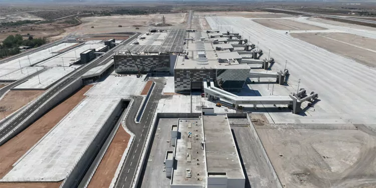 Ercan havalimanı'nın yeni terminal binası yarın açılacak