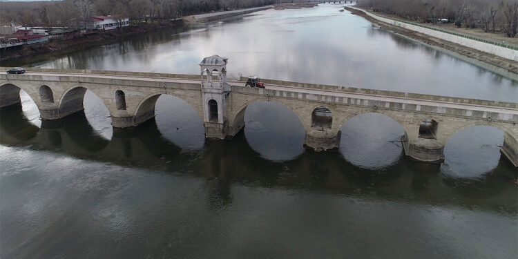 Meriç Nehri'ndeki su son 5 yılın en düşük seviyesinde