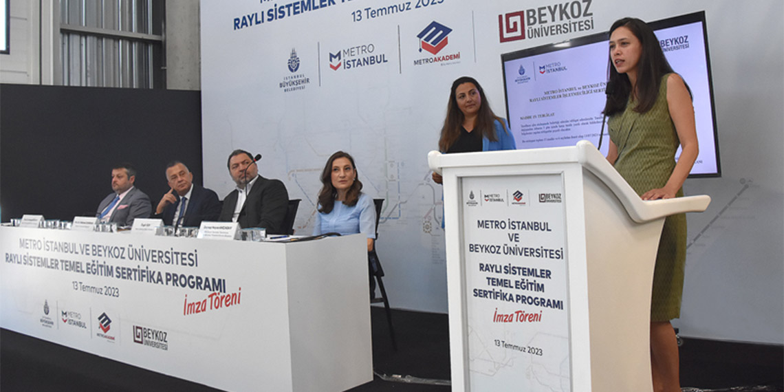 Beykoz Üniversitesi, İstanbul Büyükşehir Belediyesi iştiraklerinden Metro İstanbul ile sektöre nitelikli iş gücü yetiştirmek amacıyla kapsamlı bir iş birliği protokolü imzaladı.