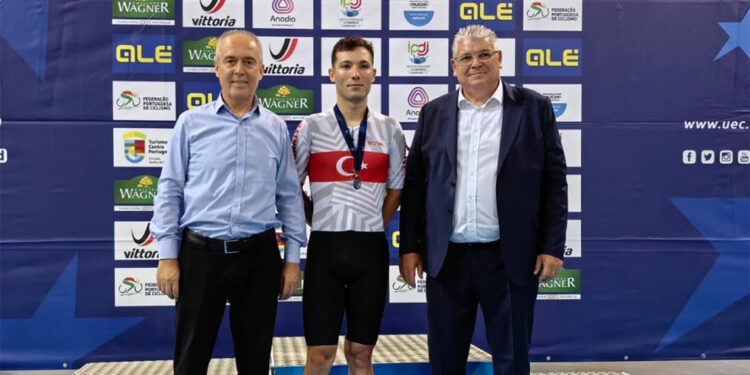 Milli bisikletçi Ramazan Yılmaz Avrupa ikincisi oldu