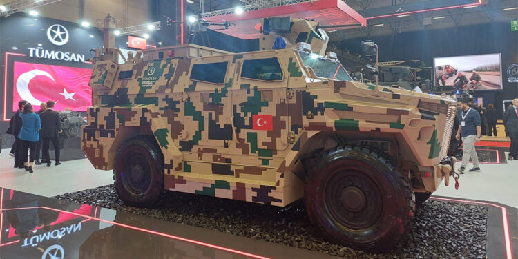 Pusat Hibrit aracı, IDEF 2023'de görücüye çıktı