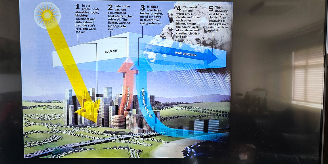 Zonguldak Bülent Ecevit Üniversitesi Afet Uygulama ve Araştırma Merkezi Yönetim Kurulu Üyesi ve Geomatik Mühendisliği bölümü Öğretim Üyesi Prof. Dr. Şenol Hakan Kutoğlu’ndan şehirlerde nem kaynaklı yağışı azaltma önerisi: Binalarımızı beyaza boyayabiliriz