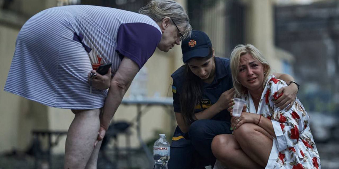 Rusya Odessa'yı vurdu; 1 ölü, 22 yaralı