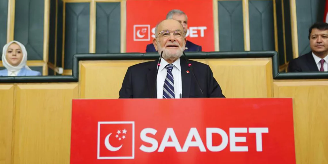 Saadet ve gelecek partileri ilk toplantısını yaptı