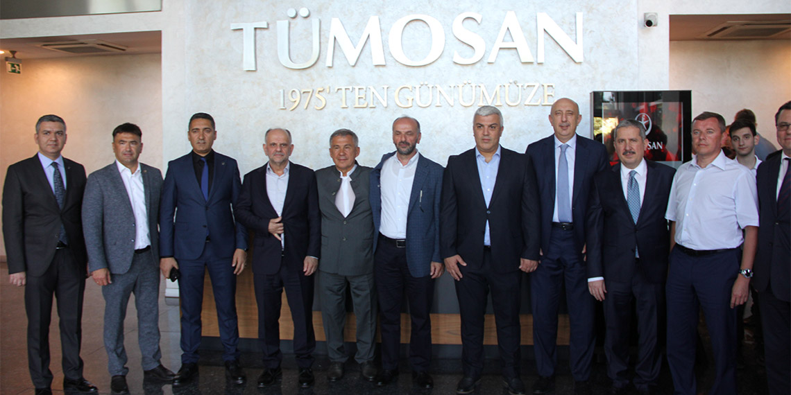 Tataristan Cumhurbaşkanı TÜMOSAN'ı ziyaret etti