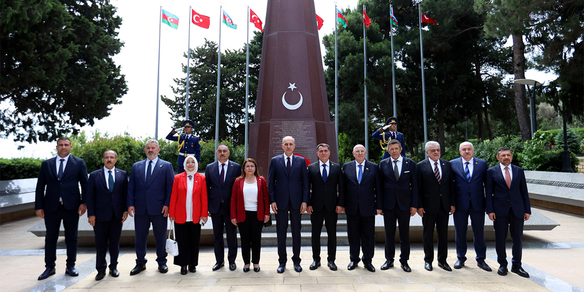 Numan Kurtulmuş'un Bakü temasları