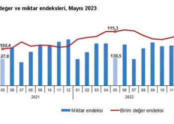 Dış ticaret haddi Mayıs ayında arttı