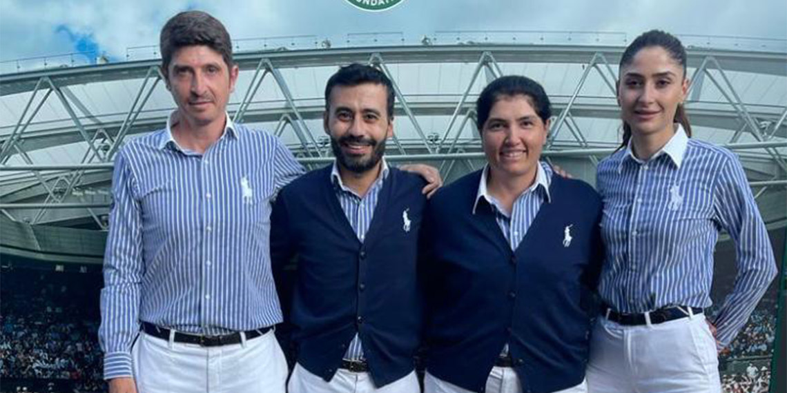 Wimbledon'da 13 Türk hakem görev aldı