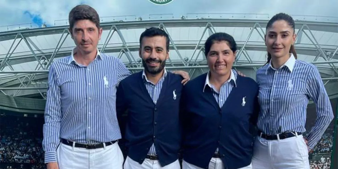 Wimbledon'da 13 türk hakem görev aldı