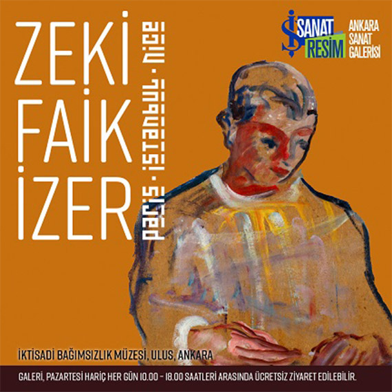 Zeki Faik İzer'in 'Paris, İstanbul, Nice' sergisi açıldı