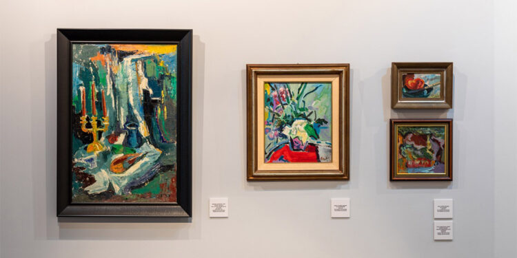 Zeki Faik İzer'in 'Paris, İstanbul, Nice' sergisi açıldı