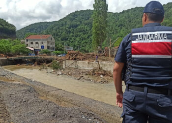 Zonguldak'ta sel sonrası hasar tespiti