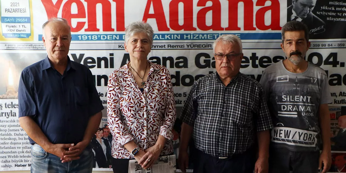 105 yillik yeni adana gazetesine gozyaslariyla veda e - yerel haberler - haberton