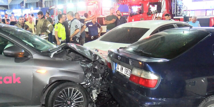 15 Temmuz Demokrasi Otogarı'nda zincirleme kaza