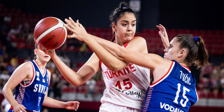 16 Yaş Altı Kız Milli Basketbol Takımı Sırbistan'a yenildi