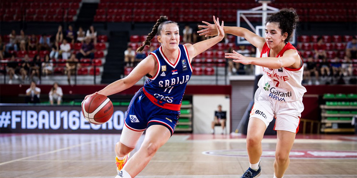 16 Yaş Altı Kız Milli Basketbol Takımı Sırbistan'a yenildi
