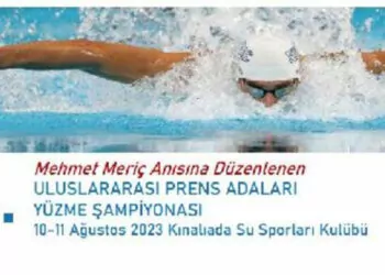 36'ncı uluslararası prens adaları yüzme şampiyonası başlıyor