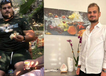 8 ayda 75 kilo verdi; arkadaşları tanıyamadı
