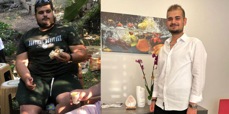 8 ayda 75 kilo verdi; arkadaşları tanıyamadı