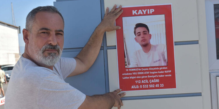 Ailesi, Veli Eren’i afişlerle arıyor