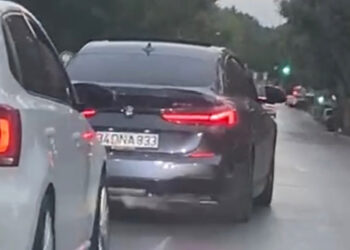 Bağdat Caddesi'nde drifte 20 bin 342 lira ceza