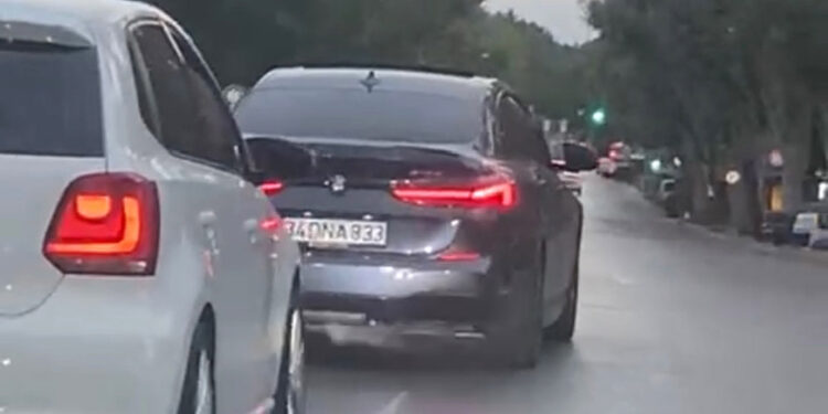 Bağdat Caddesi'nde drifte  20 bin 342 lira ceza