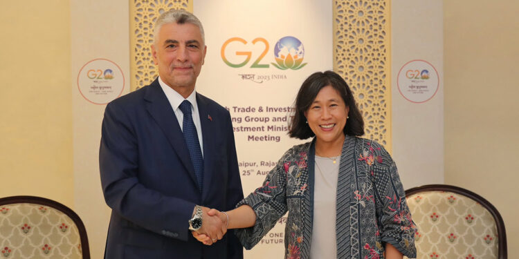 Bakan Bolat, 'G20 Ticaret ve Yatırım Bakanları Zirvesi'nde