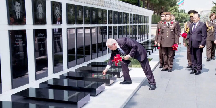 Bakan Güler Azerbaycan’da resmi ziyaretlerde bulundu