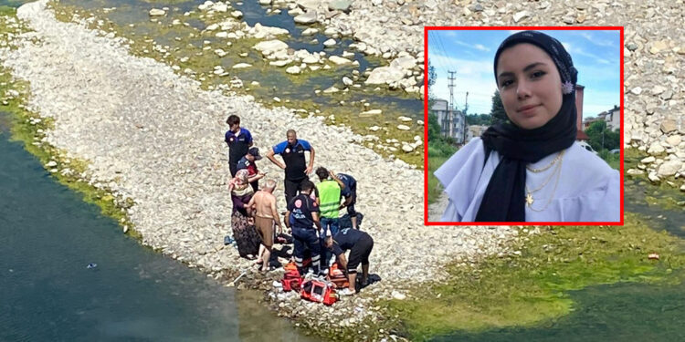 Bartın'da dereye giren Rümeysa, boğuldu