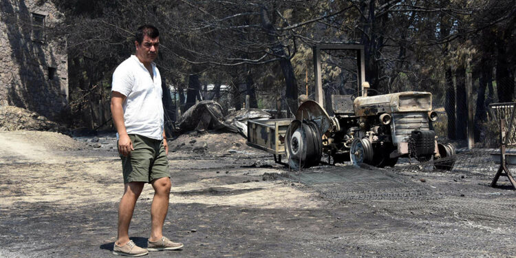 Çanakkale yangınında köylüler anlattı: 1 saatte her şey yandı