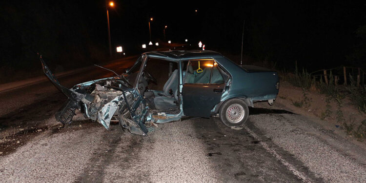 Çankırı'da iki otomobil çarpıştı: 7 yaralı