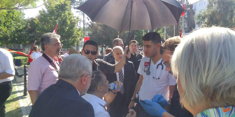 Çorum Baro Başkanı törende fenalaştı