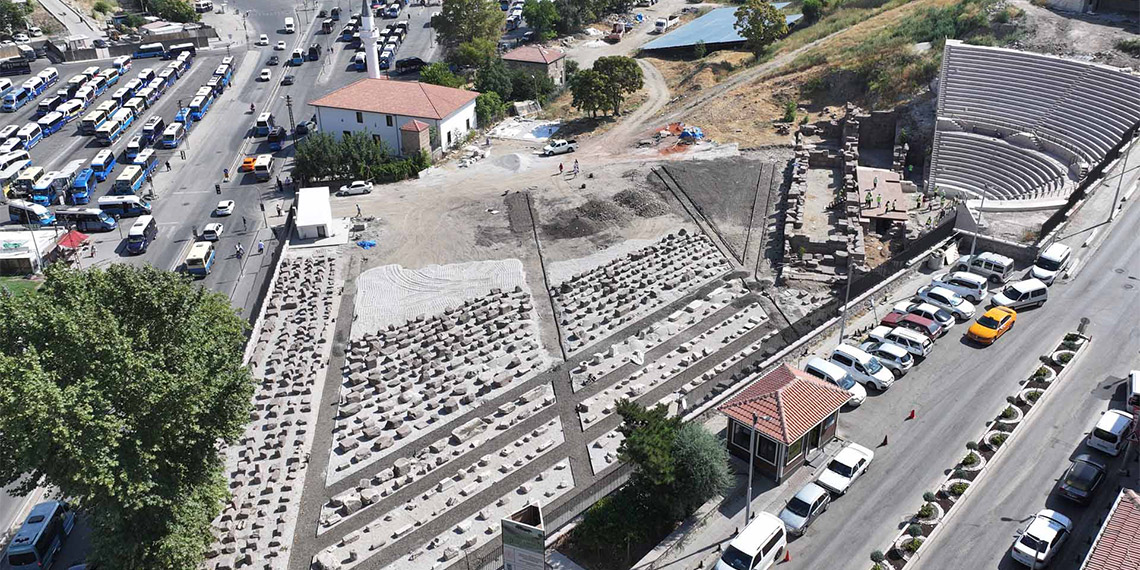 Antik Roma Tiyatrosu ve Arkeopark alanı yeniden canlanıyor