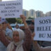 'Depreme dayanıksız' sitenin sakinlerinden protesto