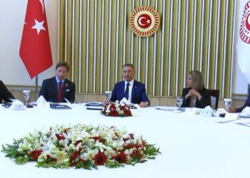 Fuat Oktay, ABD Kongresi üyelerini kabul etti