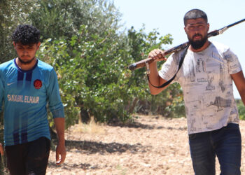 Günlük 1000 TL'ye fıstık bahçelerinde nöbet tutuyorlar