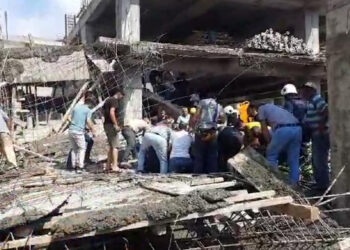Hatay'da inşaatta çökme: 4 yaralı
