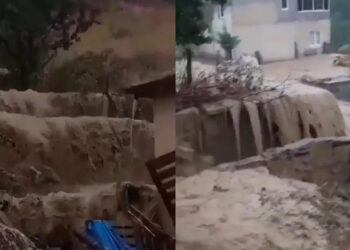 Kayseri'de sağanak sonrası sel; ev ve iş yerlerini su bastı