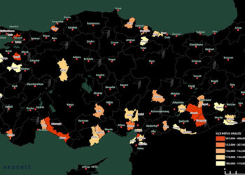 'Konuşan' haritalar, il potansiyeli yüksek 67 ilçeyi belirledi