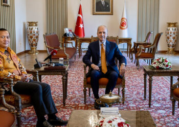Kurtulmuş, Endonezya'nın Ankara Büyükelçisi'ni kabul etti
