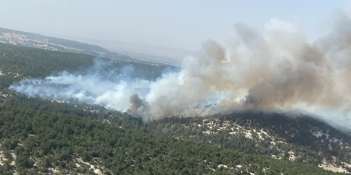 Kutahyada orman yangini ciktir - öne çıkan - haberton