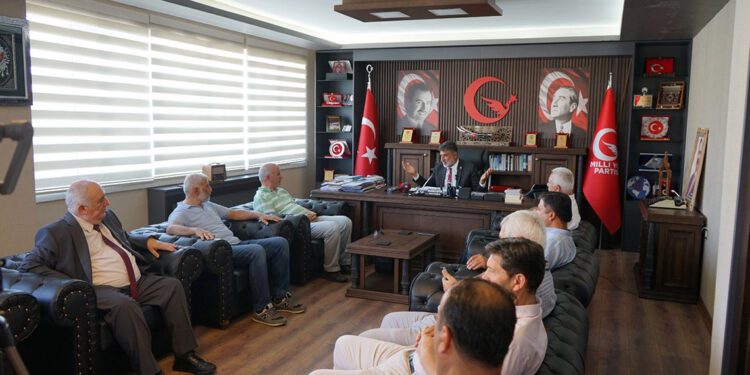 Mazlum Der, Milli Yol Partisi’ni ziyaret etti