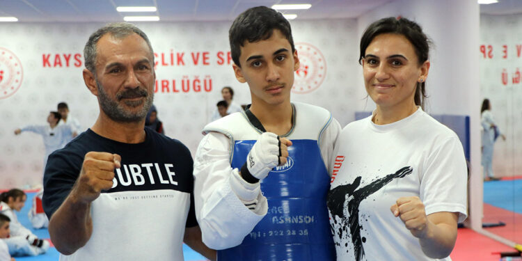 Muhammed Ali Çuha, tekvandoda Türkiye 3'üncüsü oldu